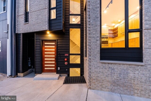 1607 Germantown Ave, Philadelphia, PA 19122 - property entrance with brick siding