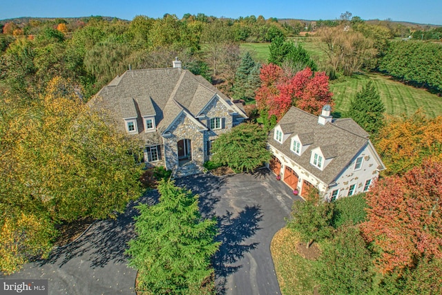 17061 Spring Creek Ln, Leesburg, VA 20176 - view of property location featuring a heavily wooded area