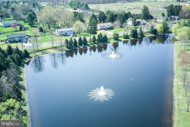 property view of water