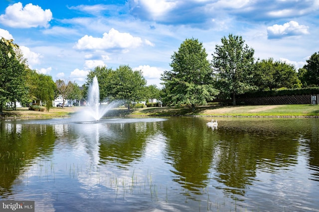 property view of water