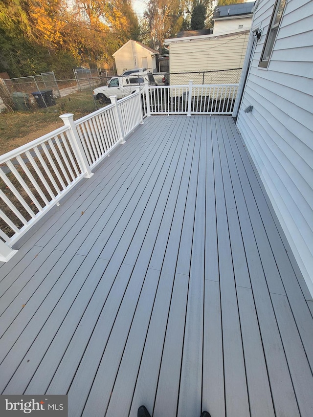 view of deck