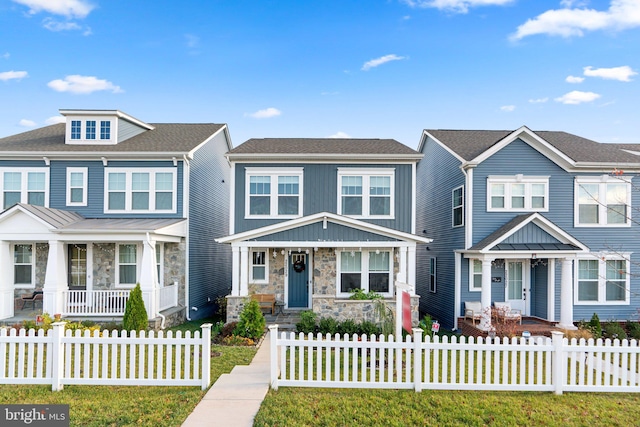 view of craftsman inspired home