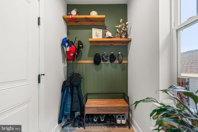 view of mudroom