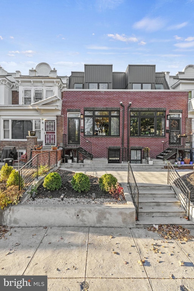 6127 Lebanon Ave, Philadelphia, PA 19151 - back of house with brick siding