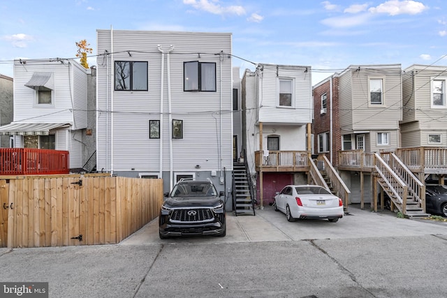 6127 Lebanon Ave, Philadelphia, PA 19151 - view of front of home featuring stairs
