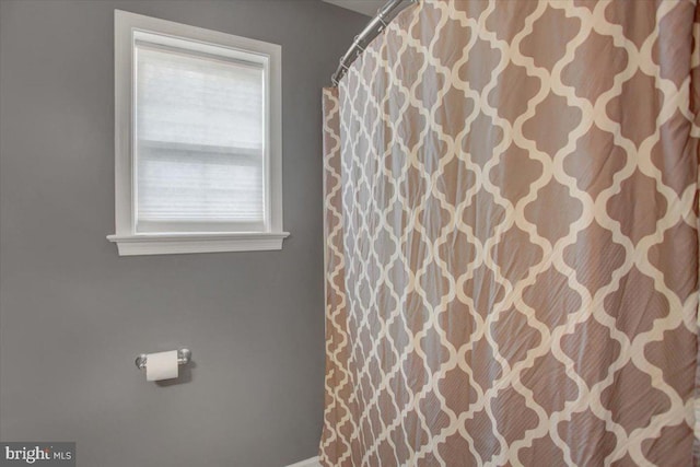 bathroom featuring plenty of natural light