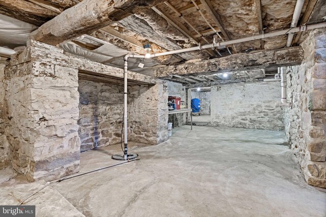3204 State Route 72, Jonestown, PA 17038 - unfinished basement featuring a water pressure tank