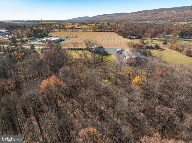 3204 State Route 72, Jonestown, PA 17038 - aerial view of property and surrounding area featuring rural landscape and mountains
