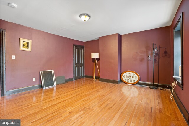 interior space featuring hardwood / wood-style floors