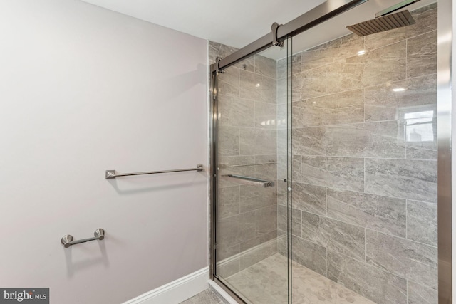 1325 S 15th St, Philadelphia, PA 19146 - full bathroom featuring a shower stall and baseboards