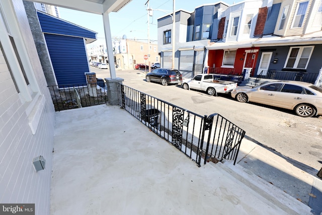 balcony with a porch