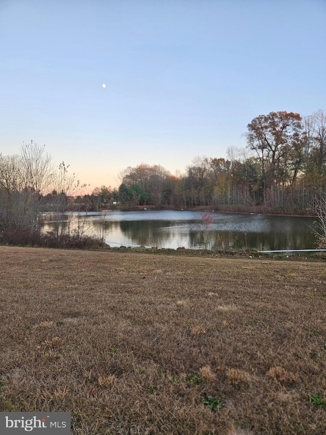 property view of water