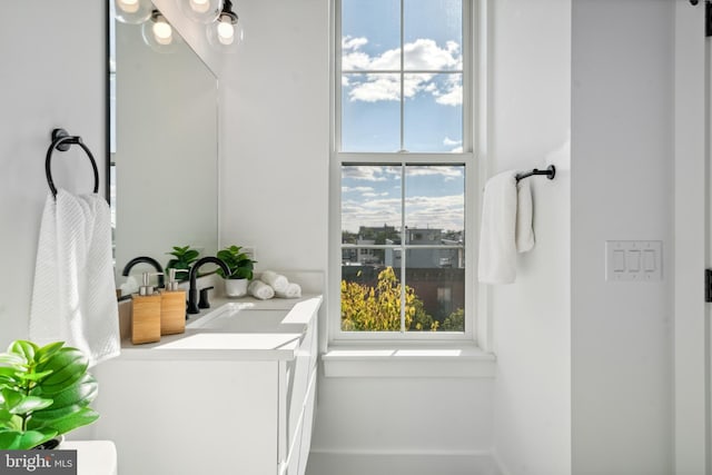 1513 Christian St Unit 5, Philadelphia, PA 19146 - half bath with vanity