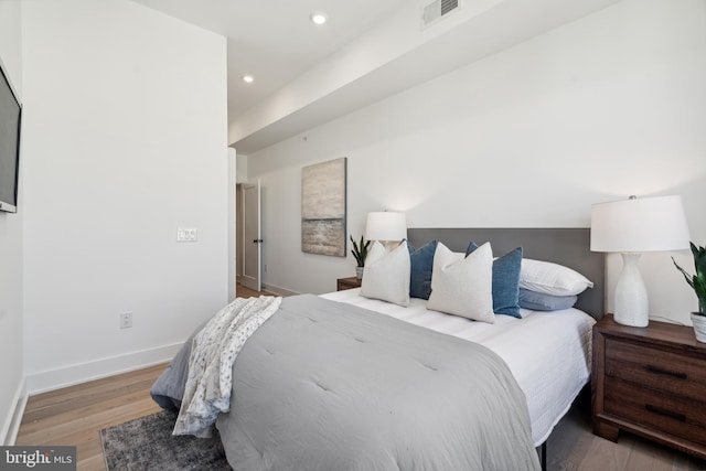 1513 Christian St Unit 5, Philadelphia, PA 19146 - bedroom featuring light wood-style floors, recessed lighting, and baseboards