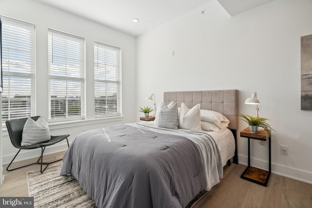 1513 Christian St Unit 5, Philadelphia, PA 19146 - bedroom with light wood finished floors and baseboards