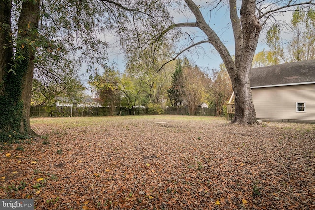 view of yard