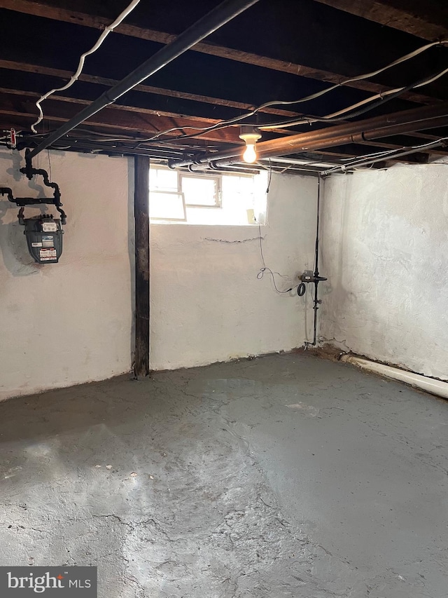 3358 Livingston St, Philadelphia, PA 19134 - basement with gas meter