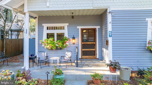 view of property entrance