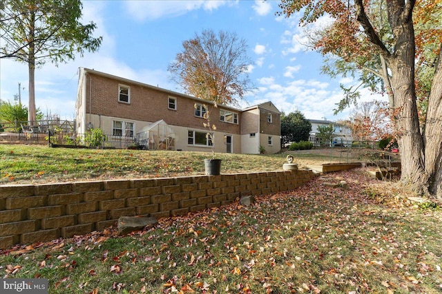 view of rear view of house