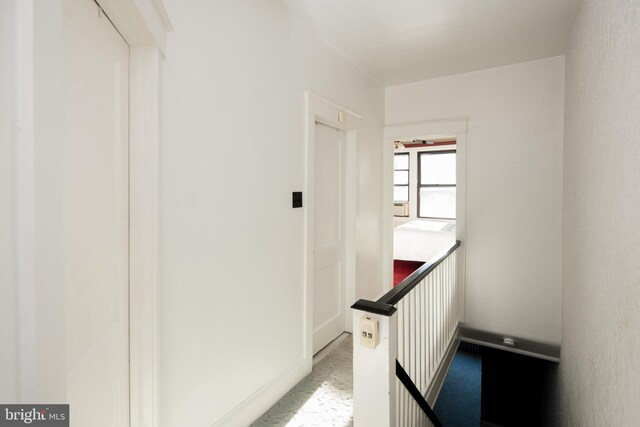 2217 N 59th St, Philadelphia, PA 19131 - corridor with an upstairs landing