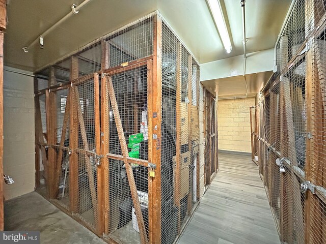 view of storage room