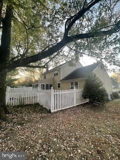 view of side of property