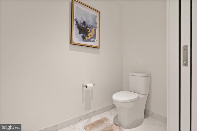 bathroom with toilet