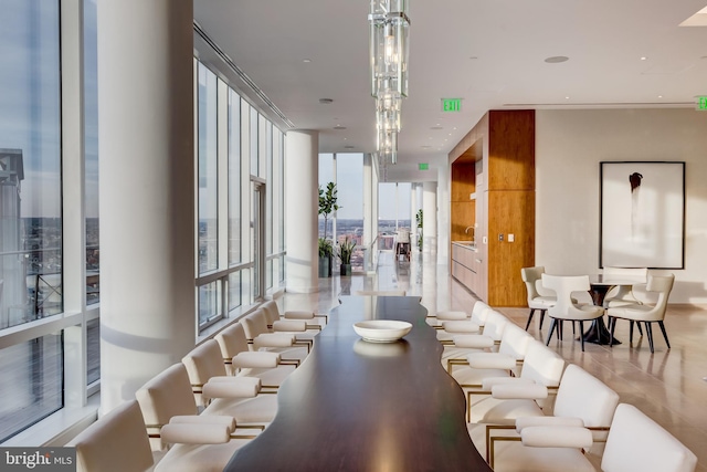 view of building lobby