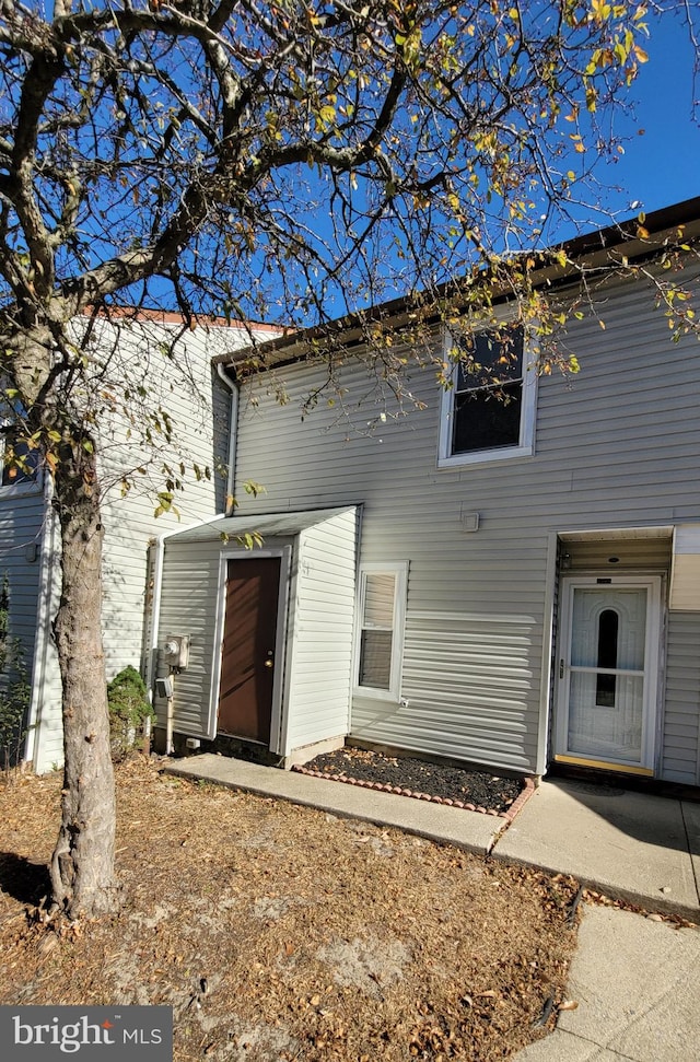 view of rear view of house