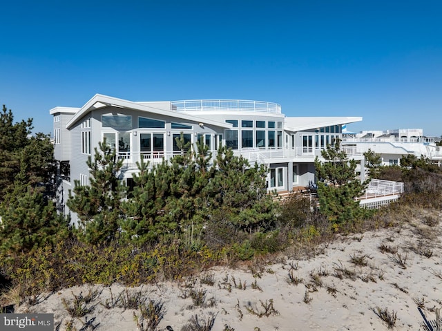 view of rear view of house