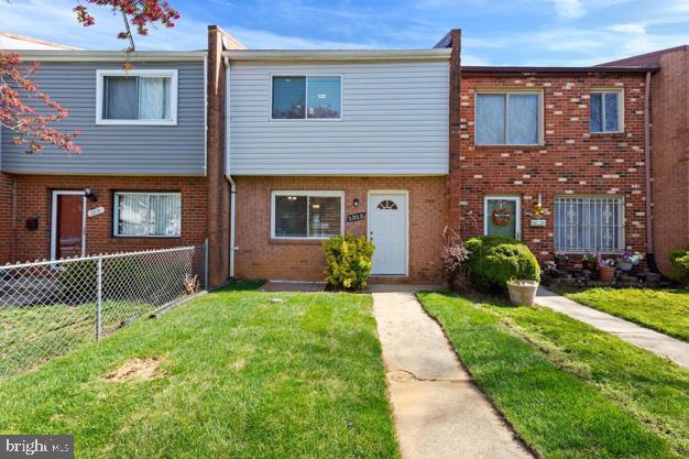 view of property with a front yard