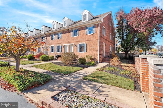 view of townhome / multi-family property