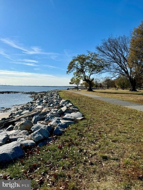 property view of water