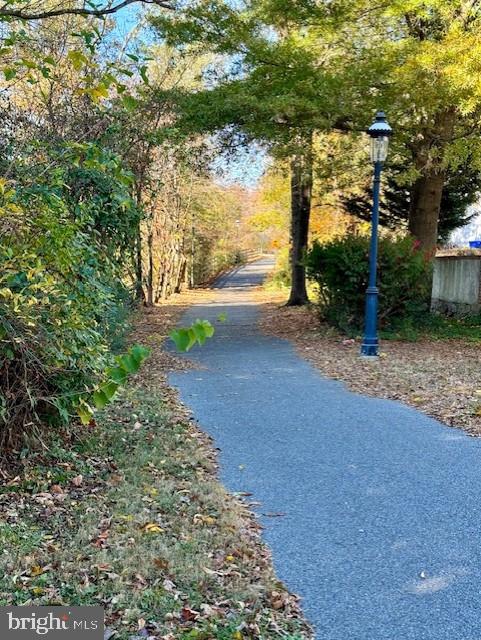 view of road