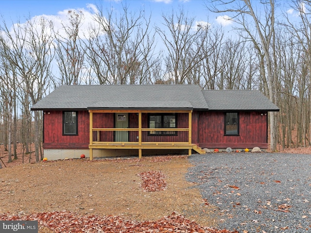 view of front of house