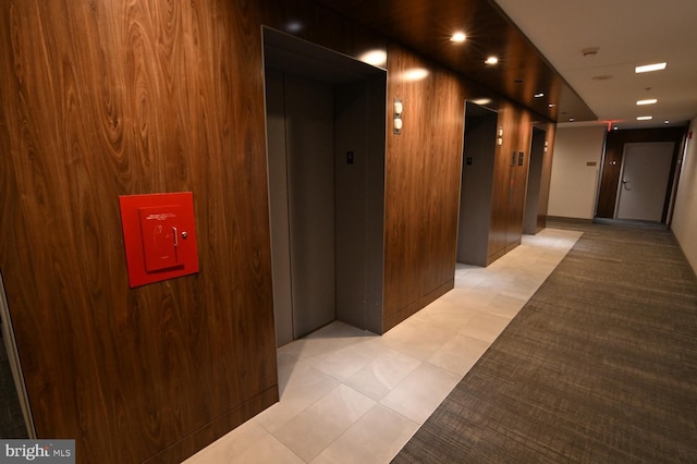 400 Massachusetts Ave NW Unit 423, Washington, DC 20001 - hallway featuring light tile patterned flooring