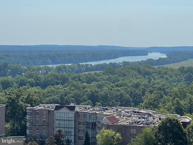 property view of mountains with a water view