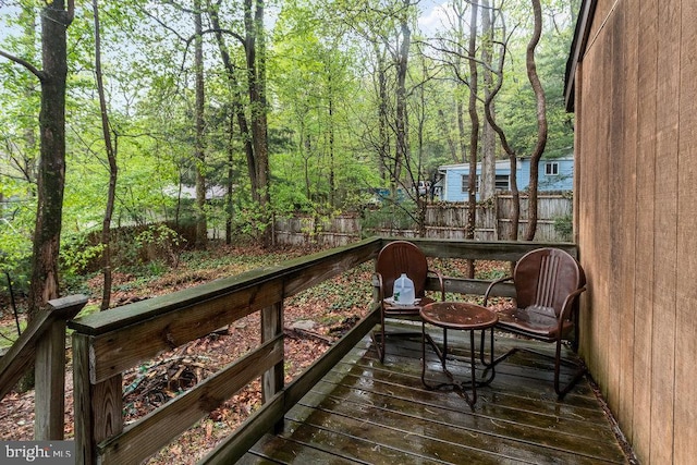 view of deck