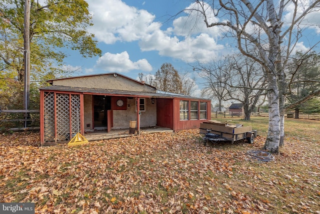 view of back of house