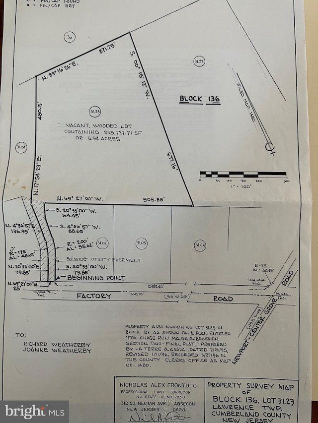 271 Factory Rd, Cedarville NJ, 08311 land for sale