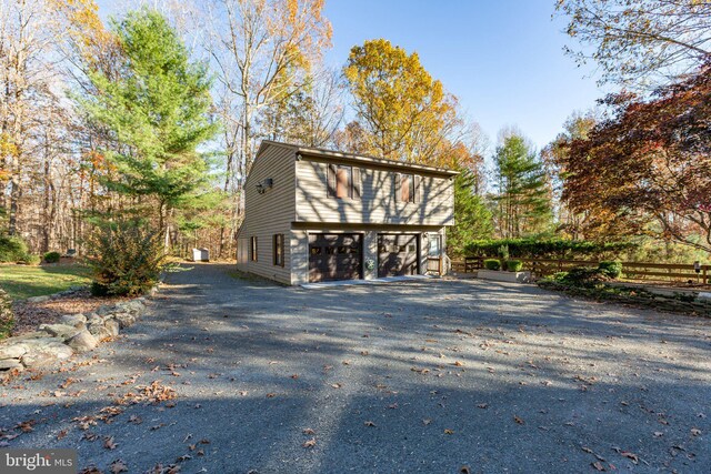 14445 Kings Grant Ln, Doswell, VA 23047 - view of front of house featuring driveway and an attached garage
