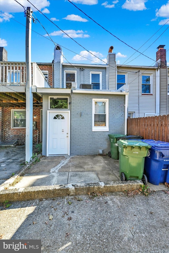 view of townhome / multi-family property