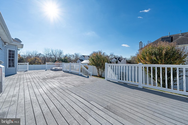 view of deck