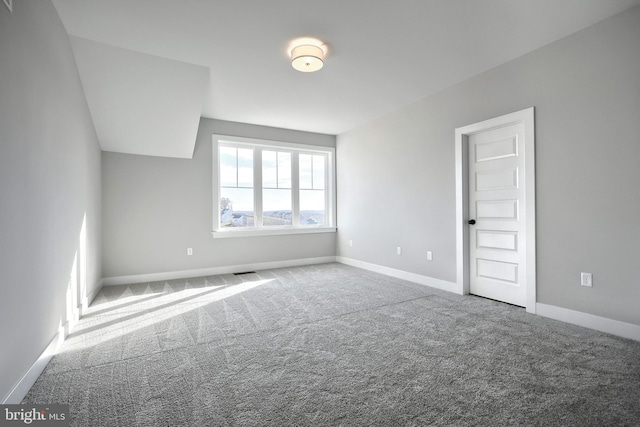 interior space featuring carpet flooring