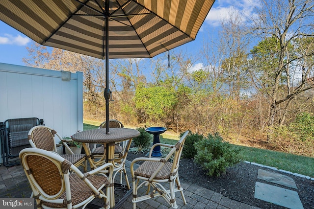 view of patio / terrace