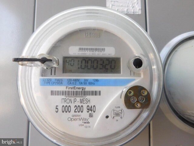 205 N Furnace St, Birdsboro, PA 19508 - detailed view of electric meter