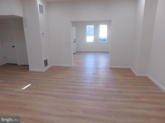205 N Furnace St, Birdsboro, PA 19508 - empty room featuring light wood-type flooring and baseboards