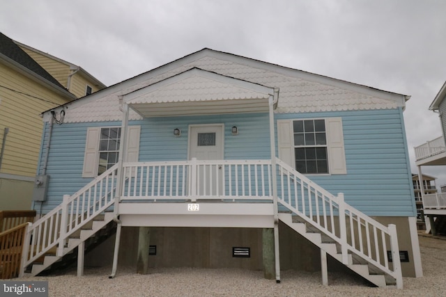 view of back of house