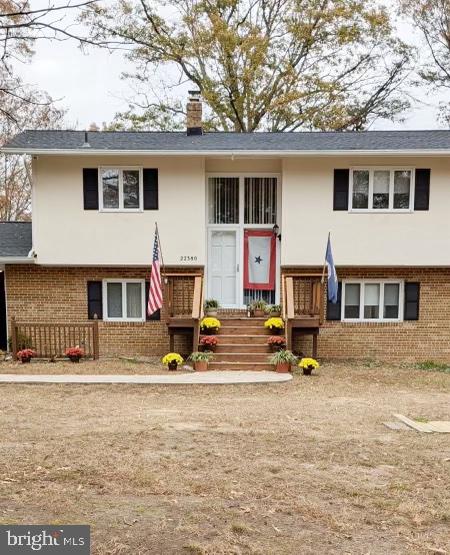 view of bi-level home