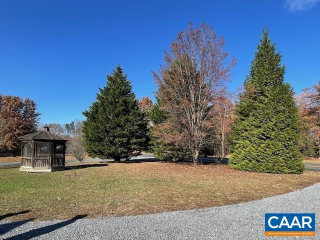 21 Zion Ct, Zion Crossroads, VA 22942 - view of grassy yard with a gazebo